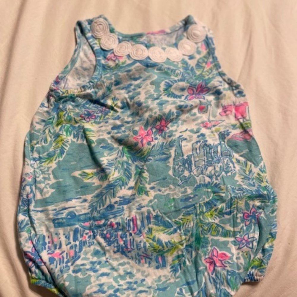Lilly Pulitzer Baby Bubble, VGUC, 12-18M